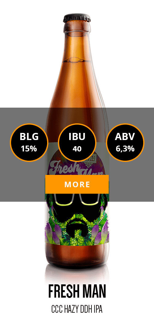 Fresh Man - CCC Hazy DDH IPA - Informacje o piwie