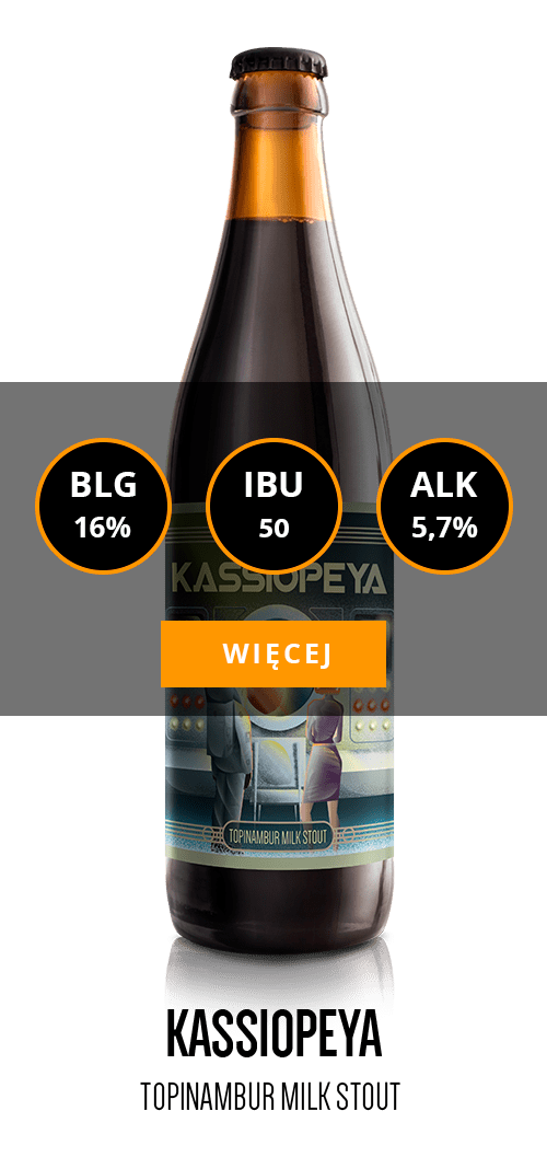Kassiopeya - Topinambur Milk Stout - Informacje o piwie