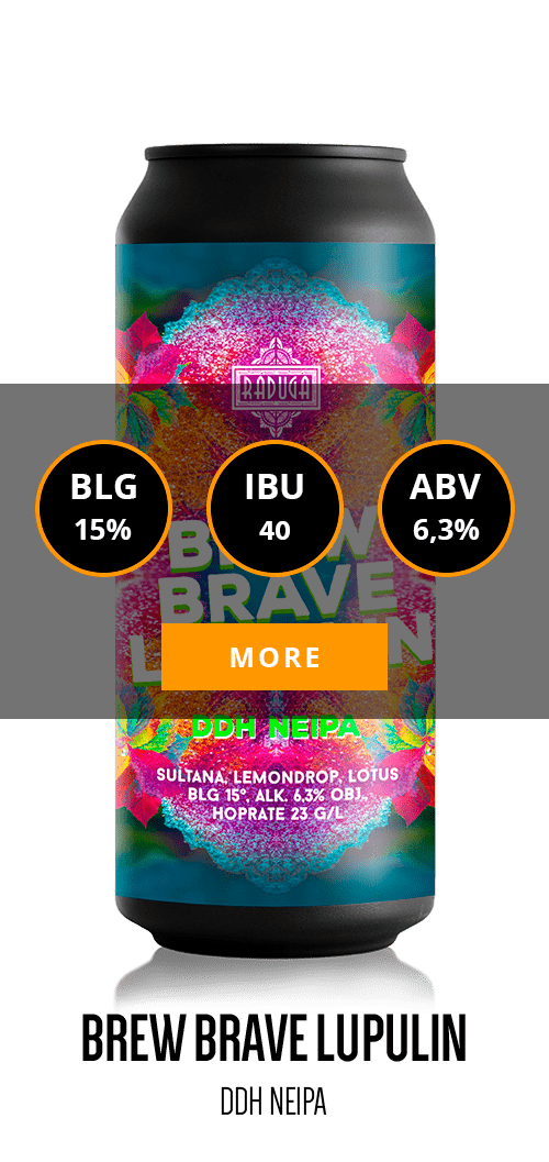 BREW BRAVE Lupulin - DDH NEIPA - Informacje o piwie
