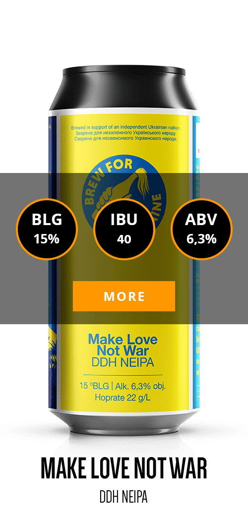 MAKE LOVE NOT WAR - DDH NEIPA - Informacje o piwie